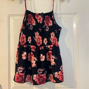 Floral Print Tank Top